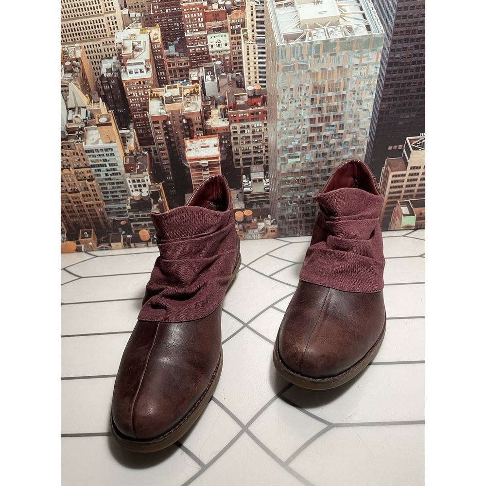 Merrell Women's Size 10.5 Adaline Bluff Bracken Brown Leather Ankle Boots